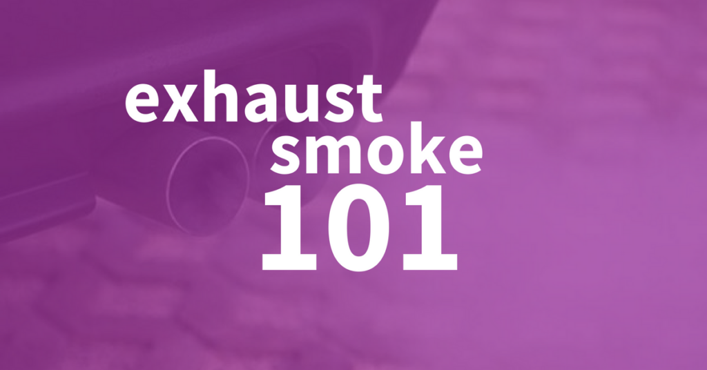 What Your Exhaust Smoke Color Means SAS Auto Repair
